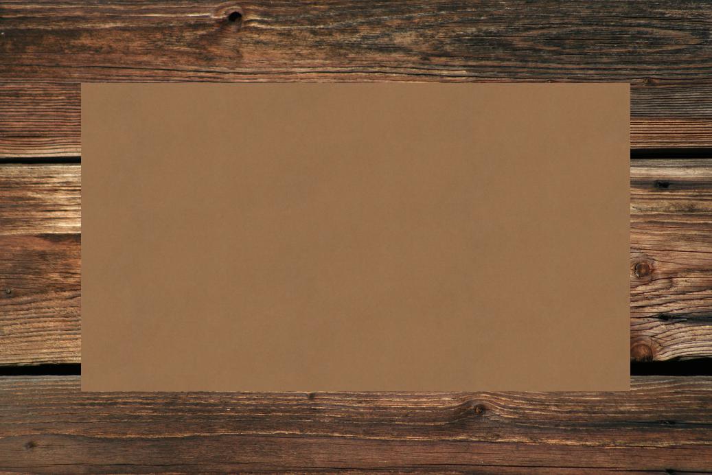 Einzelkarten 105x210 mm Braun 230 g/qm